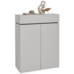 SCHUHSCHRANK  in 90/121/40 cm  - Kaschmir/Schwarz, Design, Holzwerkstoff/Kunststoff (90/121/40cm) - Voleo