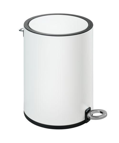 Wenko Treteimer Monza Weiß 25.5 cm