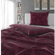 BETTWÄSCHE Satin 140/200 cm  - Bordeaux/Multicolor, KONVENTIONELL, Textil (140/200cm) - Novel