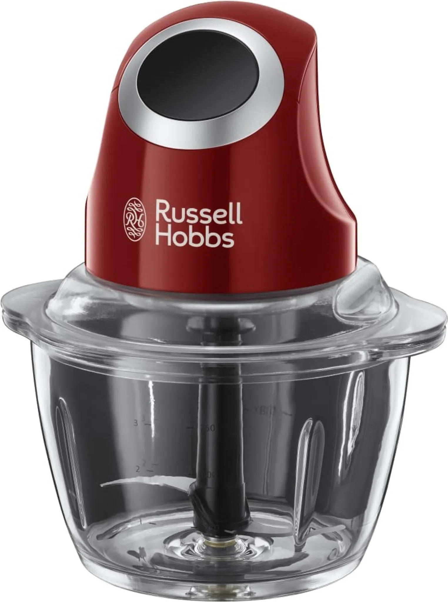 UNIVERSALZERKLEINERER  - Rot/Schwarz, Basics, Kunststoff (15,8/23,1/18,4cm) - Russel Hobbs