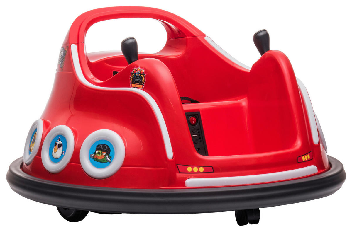 ELEKTRO-KINDERAUTO  - Rot, KONVENTIONELL, Kunststoff/Metall (73/73/44cm) - Atrigo