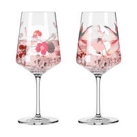 SPRITZERGLAS 544 ml 2-teilig  - Rosa/Weiß, LIFESTYLE, Glas (9,3/9,3/22,5cm) - Ritzenhoff