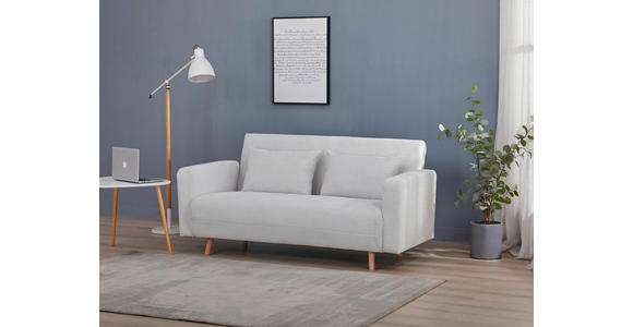 SCHLAFSOFA Cord Beige - Beige/Naturfarben, Design, Holz/Textil (167/81/90cm) - Carryhome