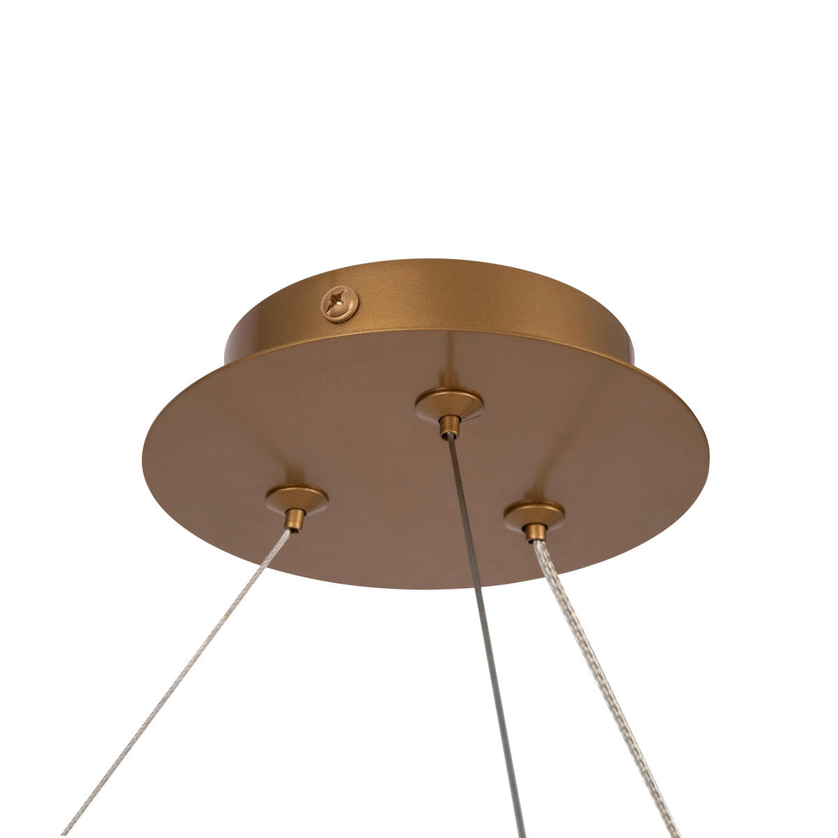 PENDELLEUCHTE  81,2/32/81,2 cm   - Goldfarben, Basics, Glas/Metall (81,2/32/81,2cm) - MAYTONI