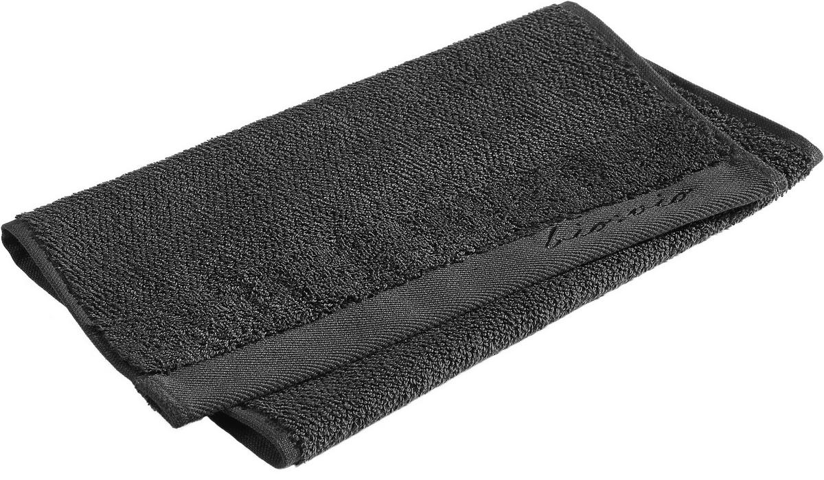 RUČNÍK PRO HOSTY, 30/50 cm, černá - černá, Natur, textil (30/50cm) - Bio:Vio
