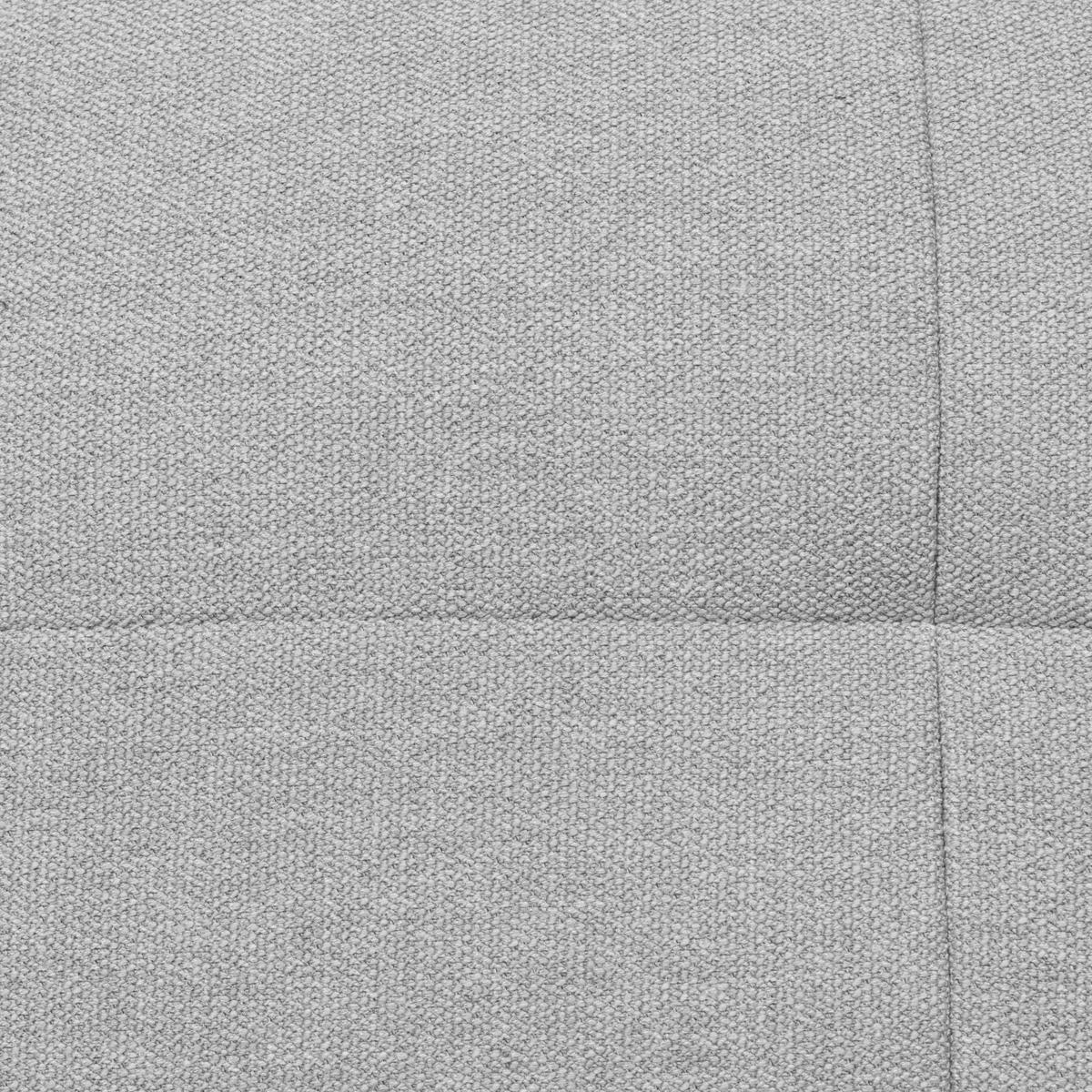 ECKSOFA in Webstoff Hellgrau  179/301 cm  - Hellgrau/Schwarz, Design, Textil/Metall (179/301cm) - Chilliano