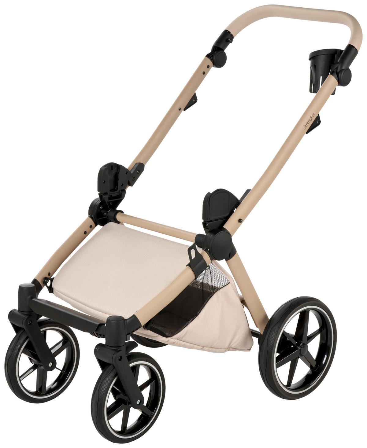 KINDERWAGENSET  - Beige, Trend, Kunststoff/Textil (100/59/106cm) - Jimmylee