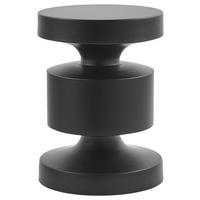 BEISTELLTISCH Schwarz rund  - Schwarz, Basics, Metall (30/40cm) - Boltze Home