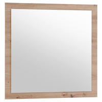 OGLEDALO ZIDNO    78/78 cm   - boje hrasta, Moderno, staklo/drvni materijal (78/78cm) - Xora