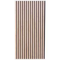 Panou Acustic 60/120/2,1 cm  - stejar Artisan/negru, Trend, plastic/lemn (60/120/2,1cm) - Boxxx