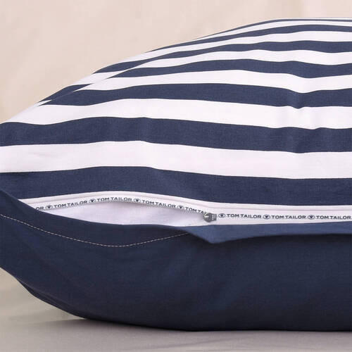 BETTWÄSCHE 140/200 cm  - Blau, Basics, Textil (140/200cm) - Tom Tailor