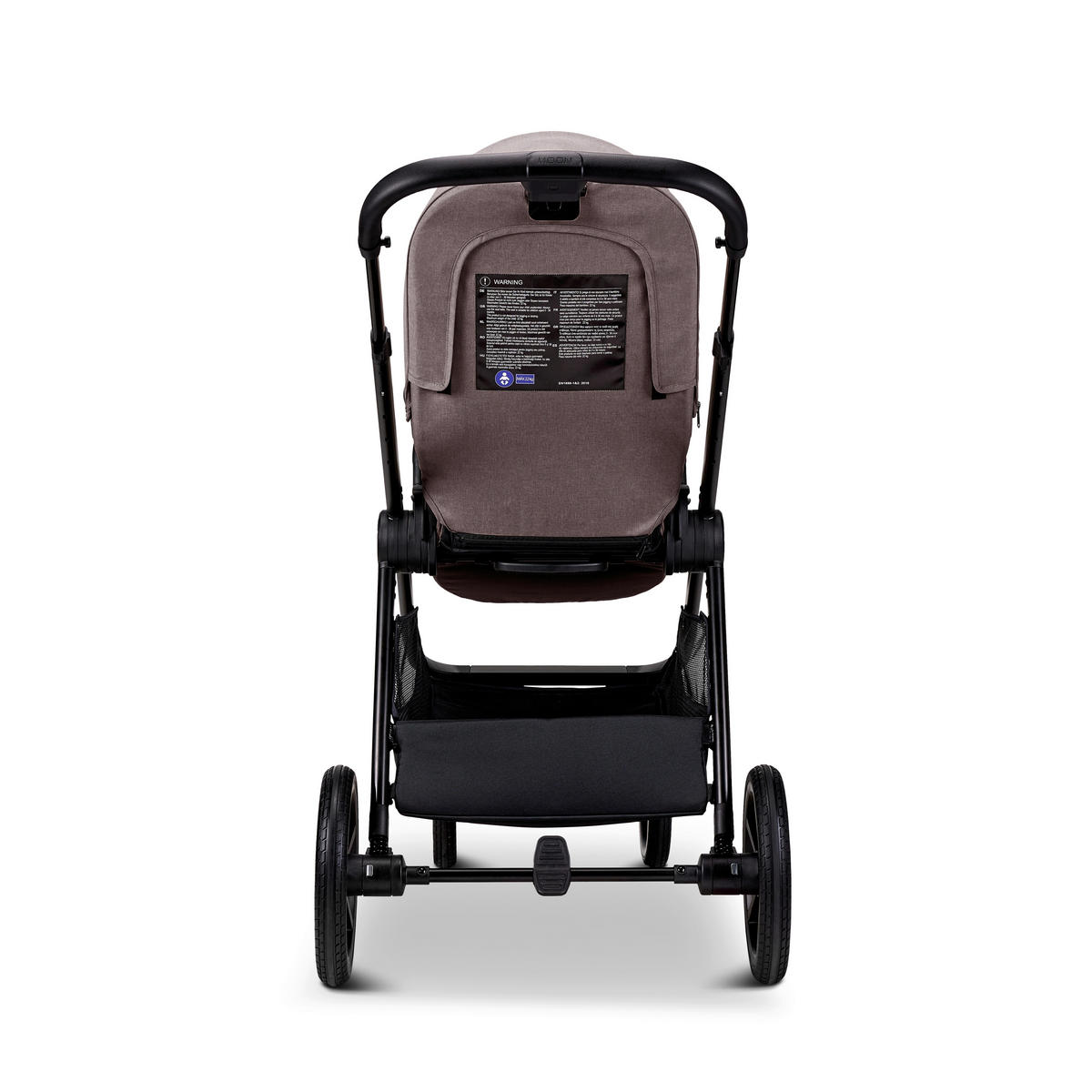 KOMBIKINDERWAGEN  Aura  Tonka Melange  - Braun, Basics, Textil (86/61cm) - Moon