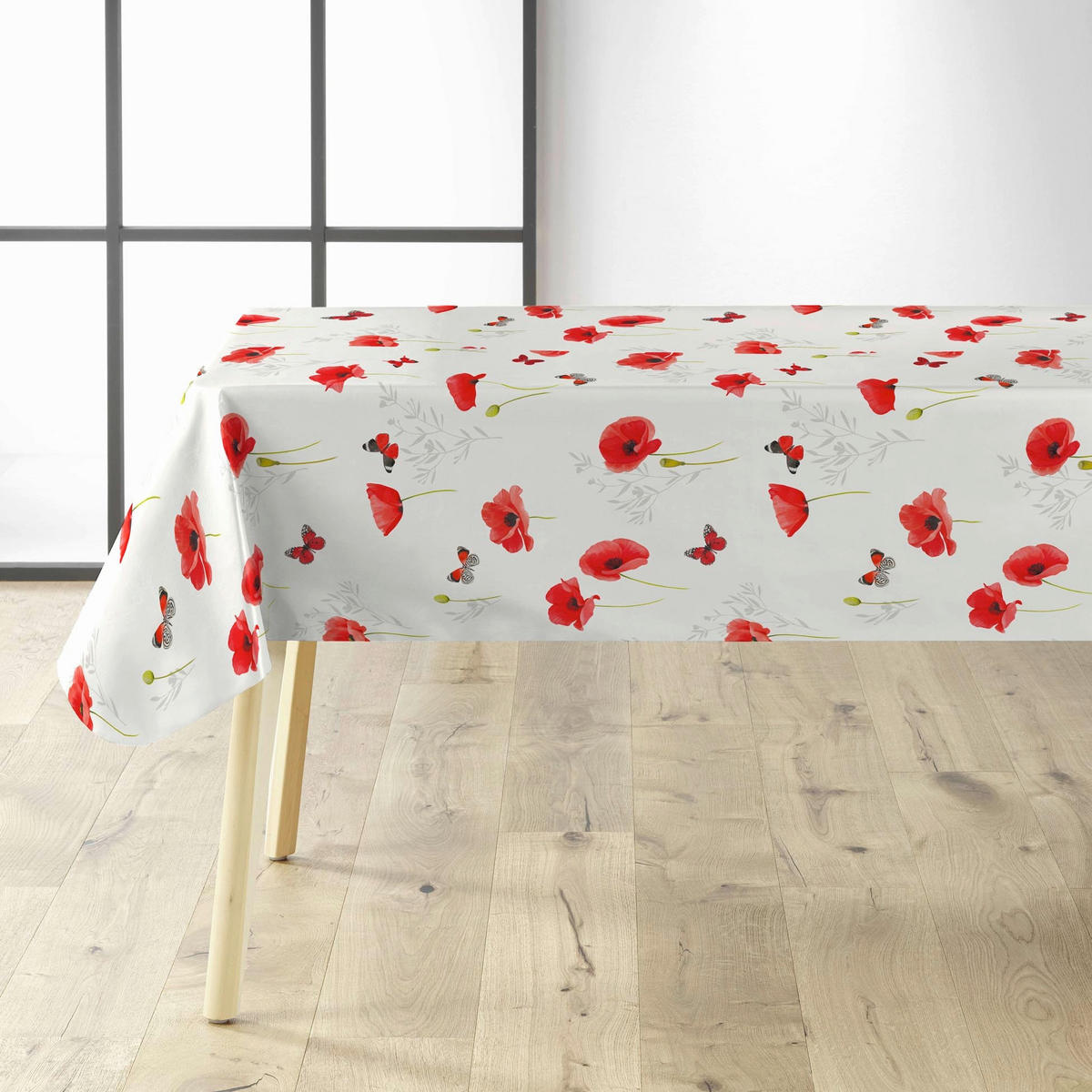 STOLNJAK    - bijela/siva, Basics, tekstil/plastika (140cm)