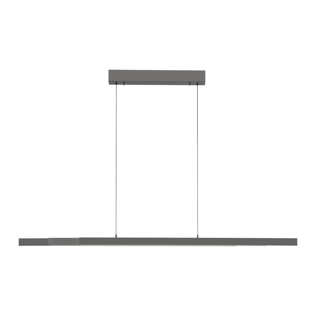 LED-HÄNGELEUCHTE 179/55/150 cm  - Anthrazit, Design, Kunststoff/Metall (179/55/150cm)