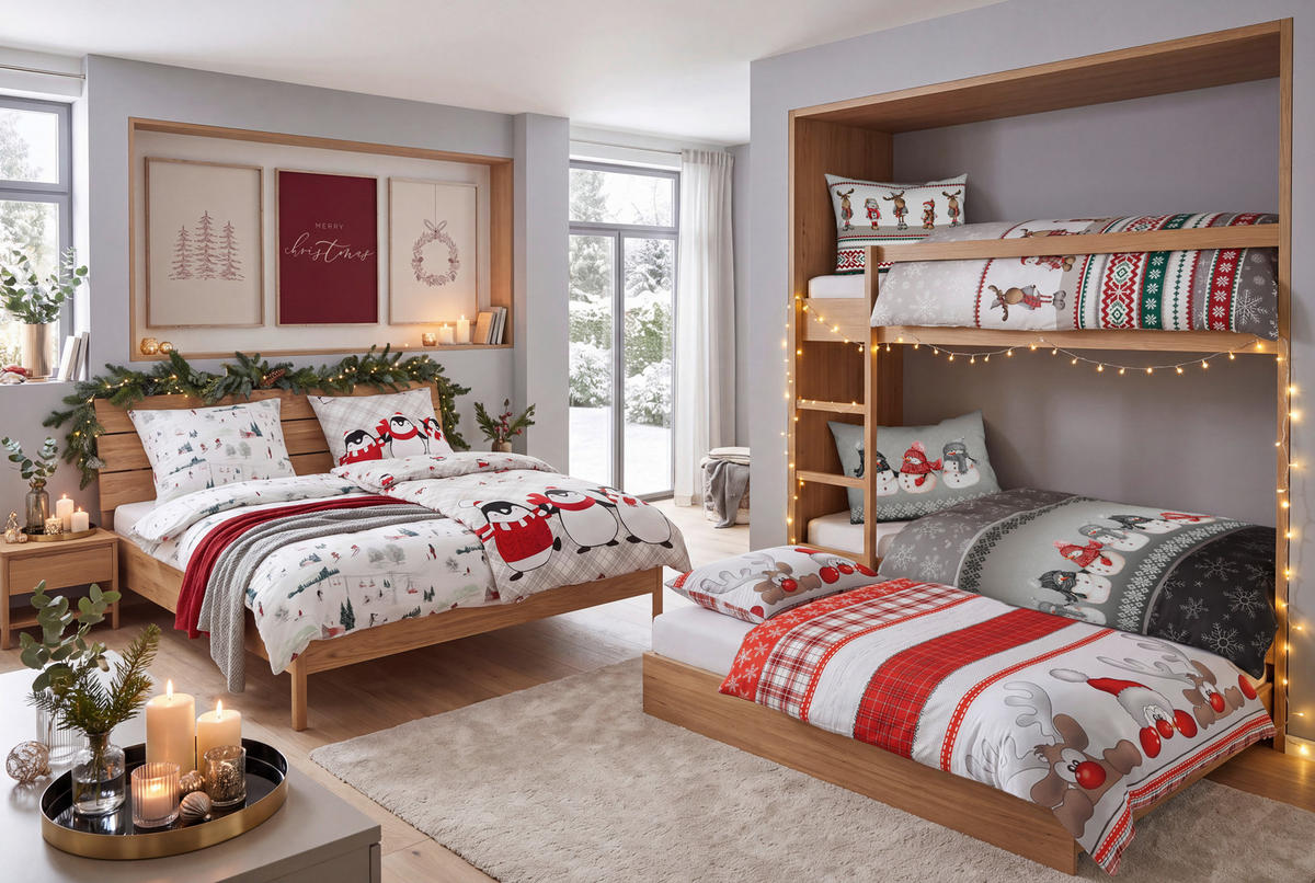POSTEĽNÁ BIELIZEŇ, flanel, viacfarebná, 140/200 cm - viacfarebná, Konventionell, textil (140/200cm) - Esposa