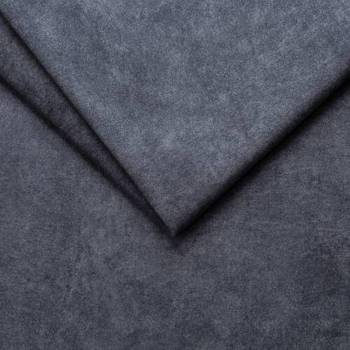 ECKSOFA in Velours Anthrazit  - Chromfarben/Anthrazit, Konventionell, Kunststoff/Textil (247/247cm) - Carryhome