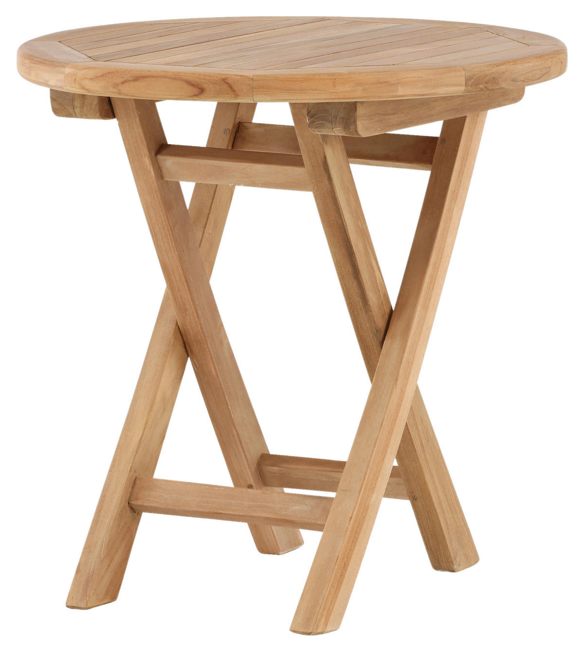 GARTENBEISTELLTISCH 50/50/50 cm  - Teakfarben, KONVENTIONELL, Holz (50/50/50cm) - Gardenson