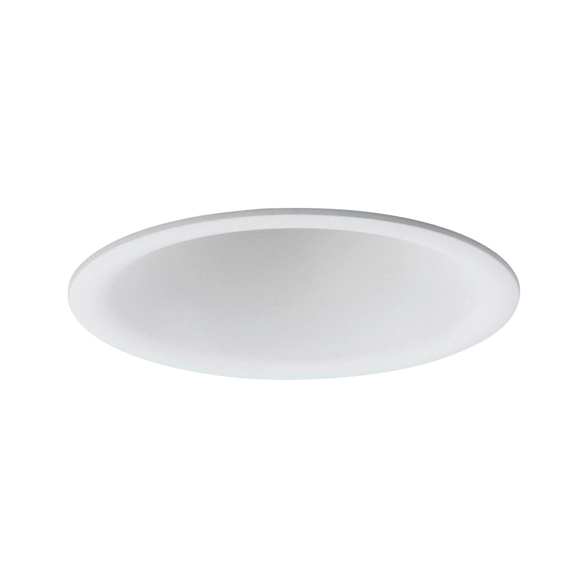 DECKENLEUCHTE  7,7/5 cm    - Weiß, Design, Kunststoff (7,7/5cm) - Paulmann