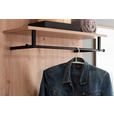 GARDEROBE 7-teilig  in 260/200/38 cm  - Eichefarben/Braun, KONVENTIONELL, Holzwerkstoff (260/200/38cm) - Moderano