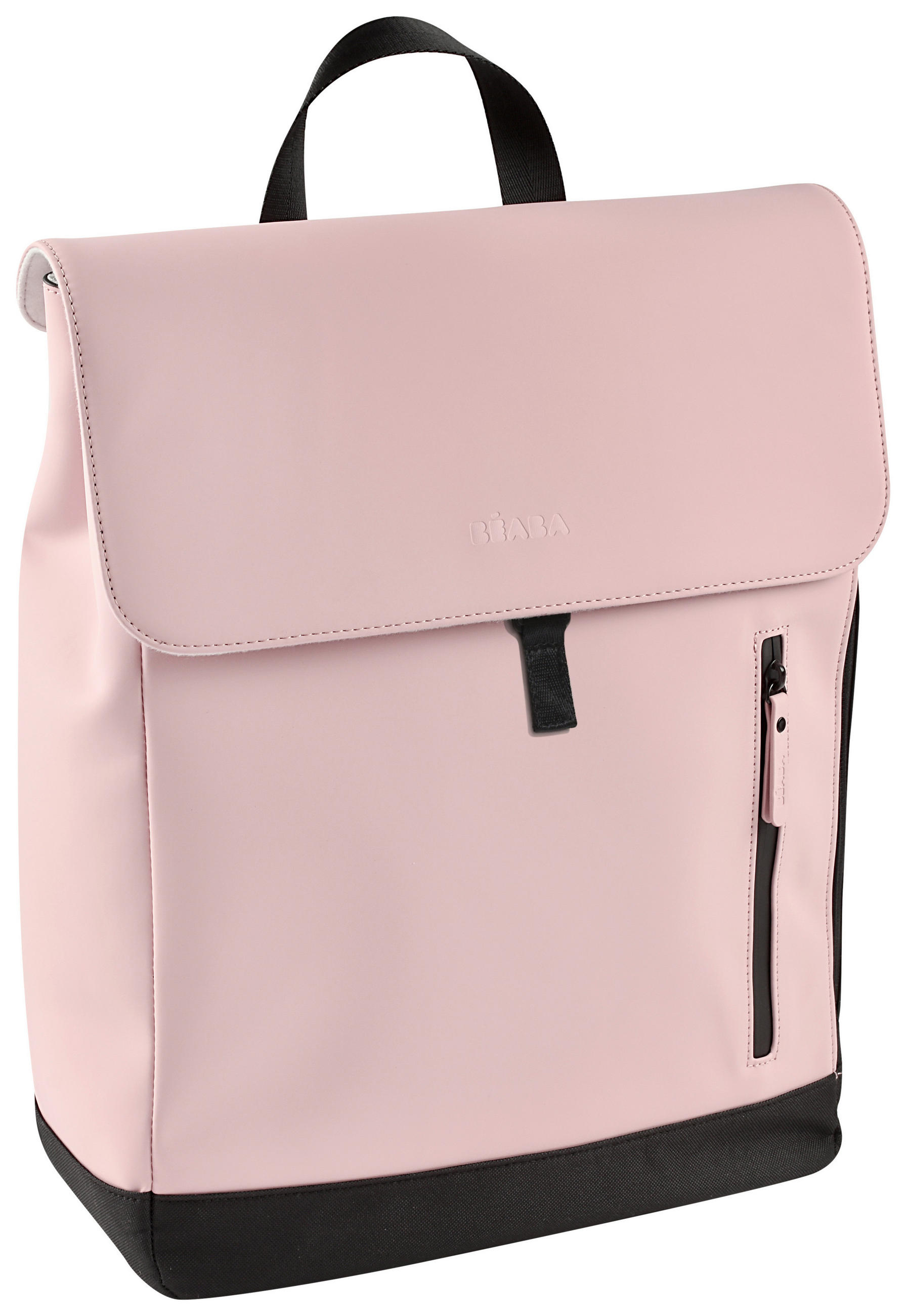 WICKELRUCKSACK  - Hellgrau/Altrosa, KONVENTIONELL, Kunststoff (34/15/43cm) - Beaba