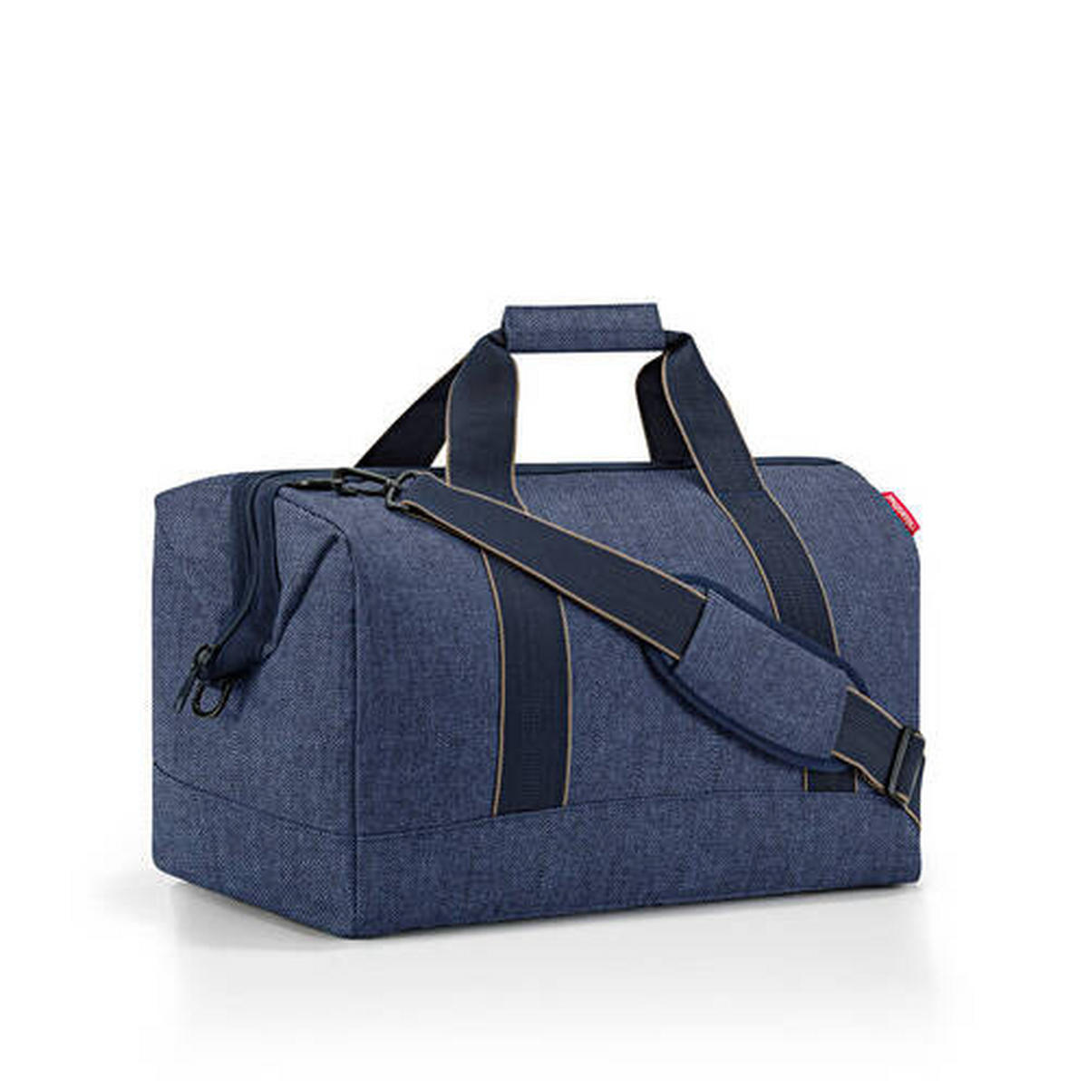 REISETASCHE Rhombus Dark Blue  - Dunkelblau, Basics, Textil (48/39,5/29cm) - Reisenthel