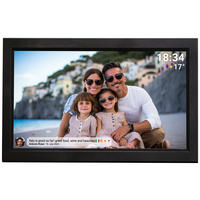 DIGITALER BILDERRAHMEN - Schwarz, Design, Kunststoff (39/24,4/2,7cm) - DENVER