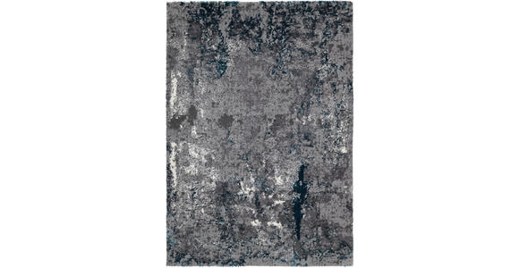 VINTAGE-TEPPICH 200/250 cm Timeline Quantum Grau, Petrol  - Petrol/Grau, Design, Textil (200/250cm) - Novel