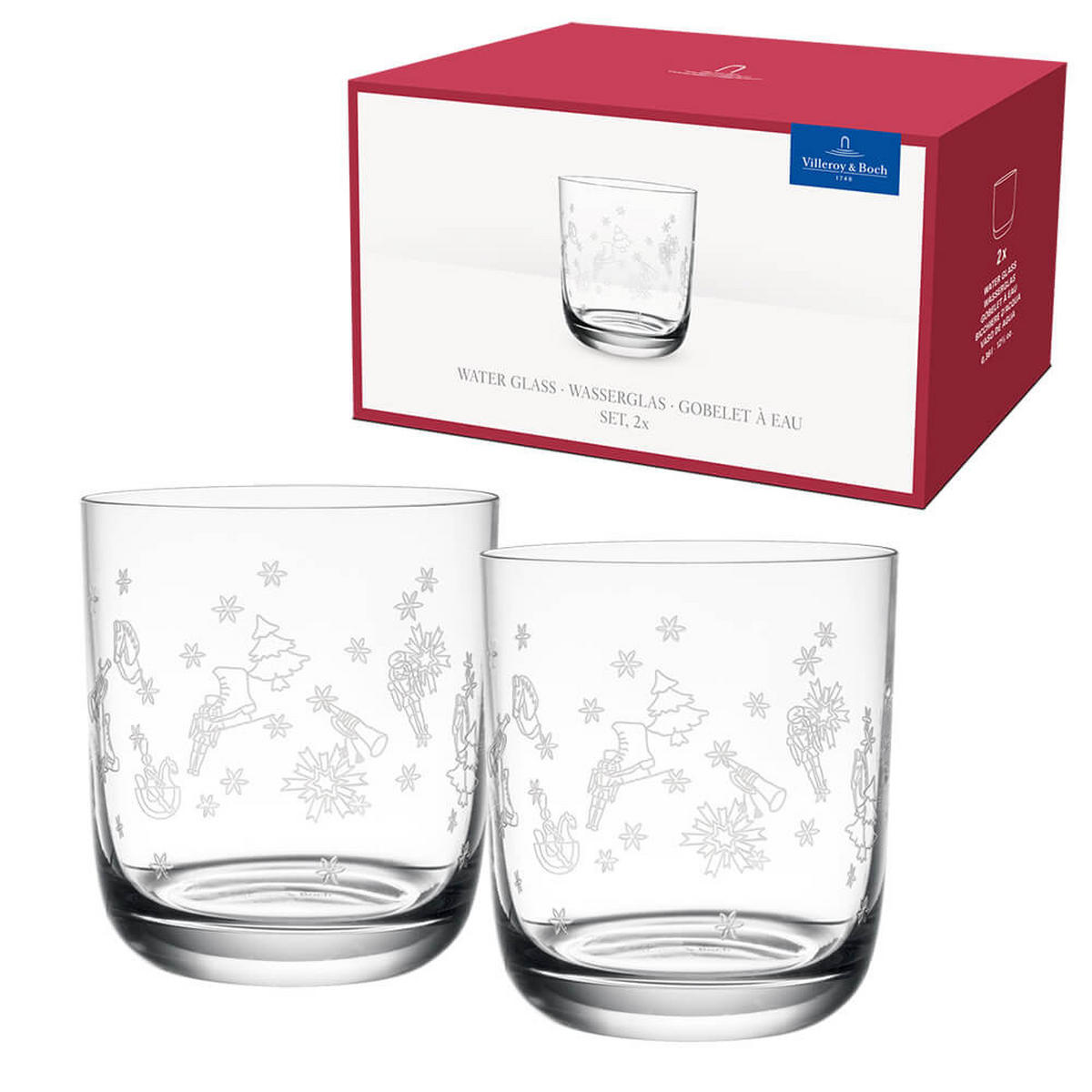 SET KOZARCEV Toy`s Delight  - prozorno, Basics, steklo (250ml) - Villeroy & Boch