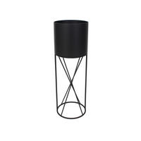 TEGLA ZA CVIJEĆE  metal  - crna, Design, metal (25/74,5cm) - Ambia Home