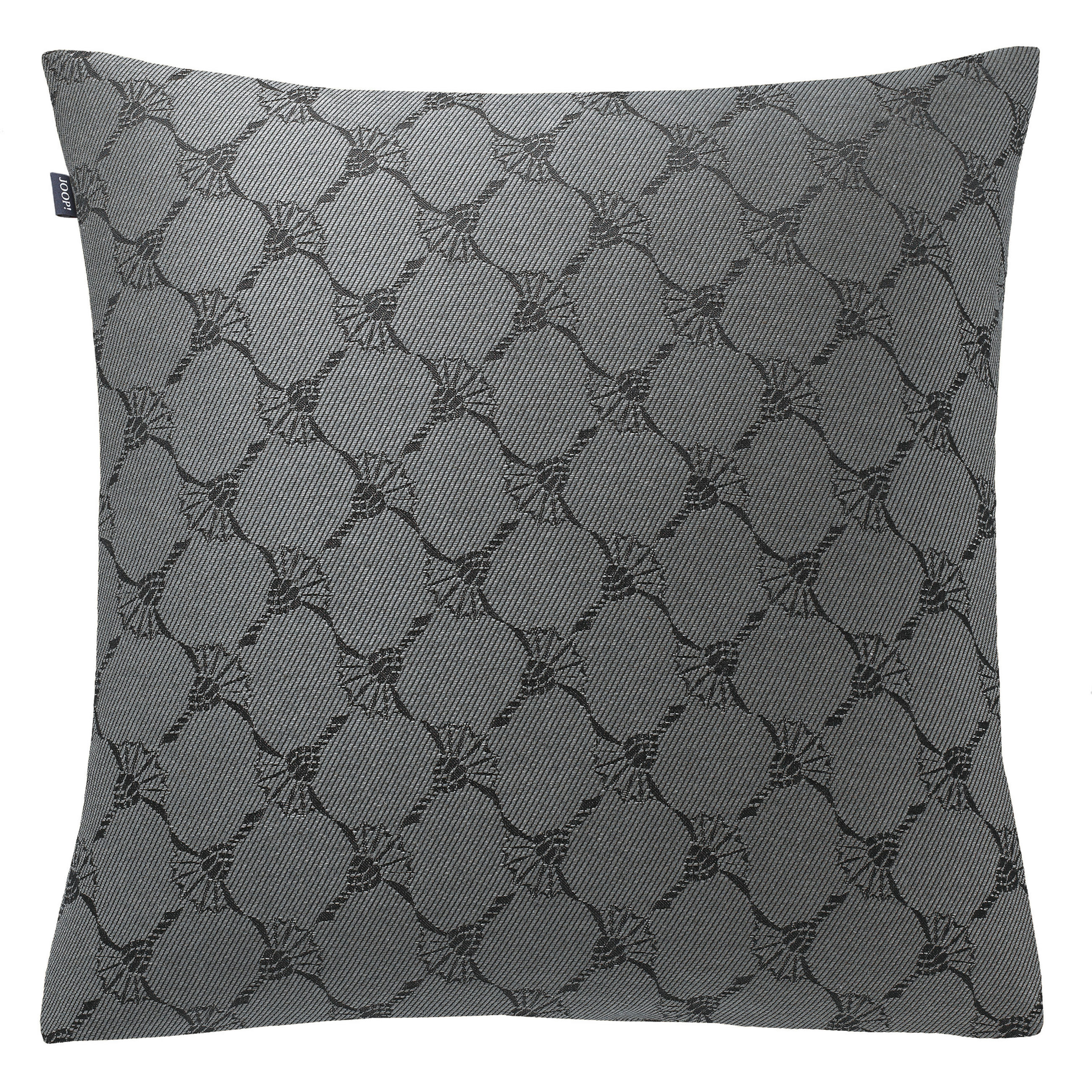 POTAH NA POLŠTÁŘ  50/50 cm - tmavě šedá/antracitová, Design, textil (50/50cm) - Joop!