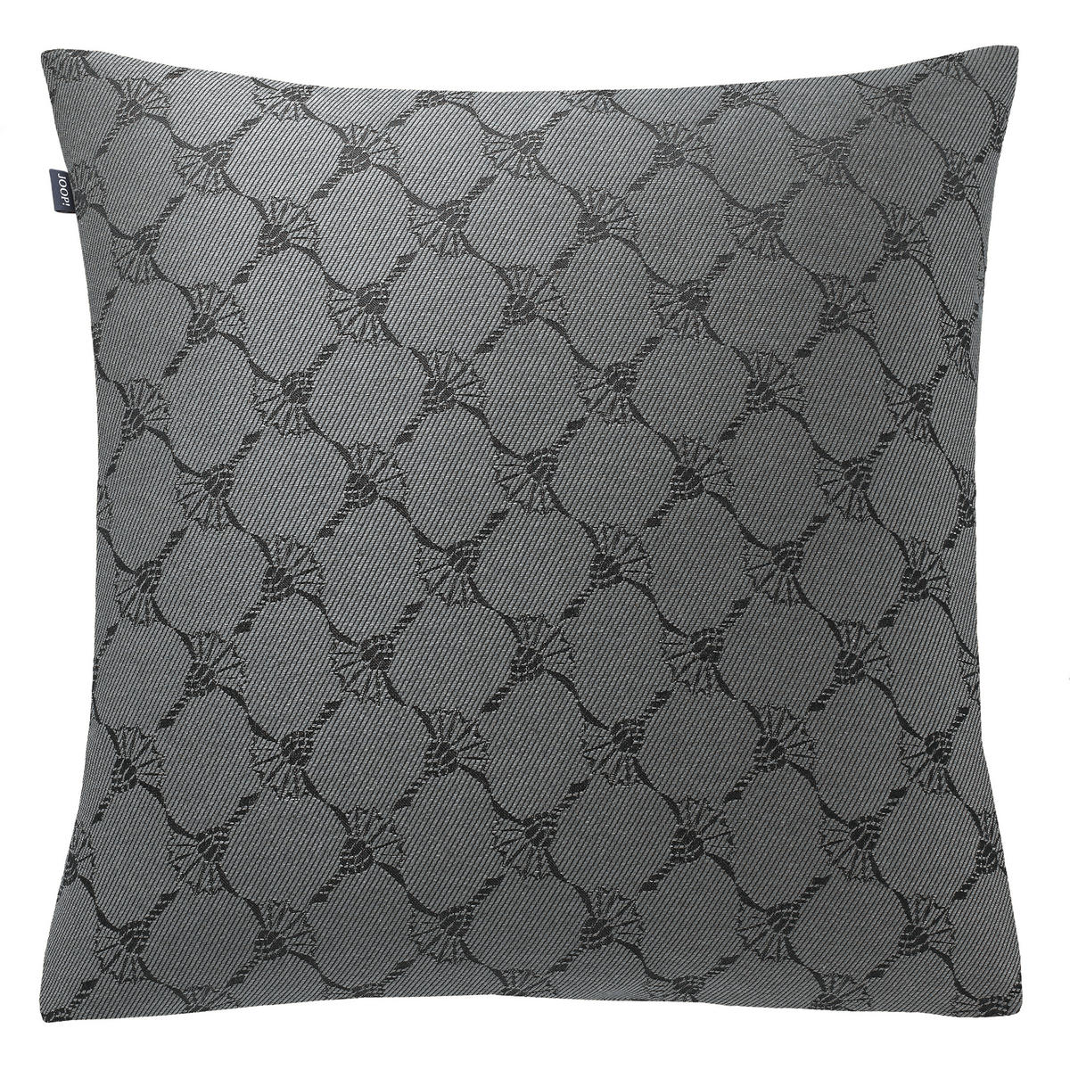 POTAH NA POLŠTÁŘ  50/50 cm - tmavě šedá/antracitová, Design, textil (50/50cm) - Joop!