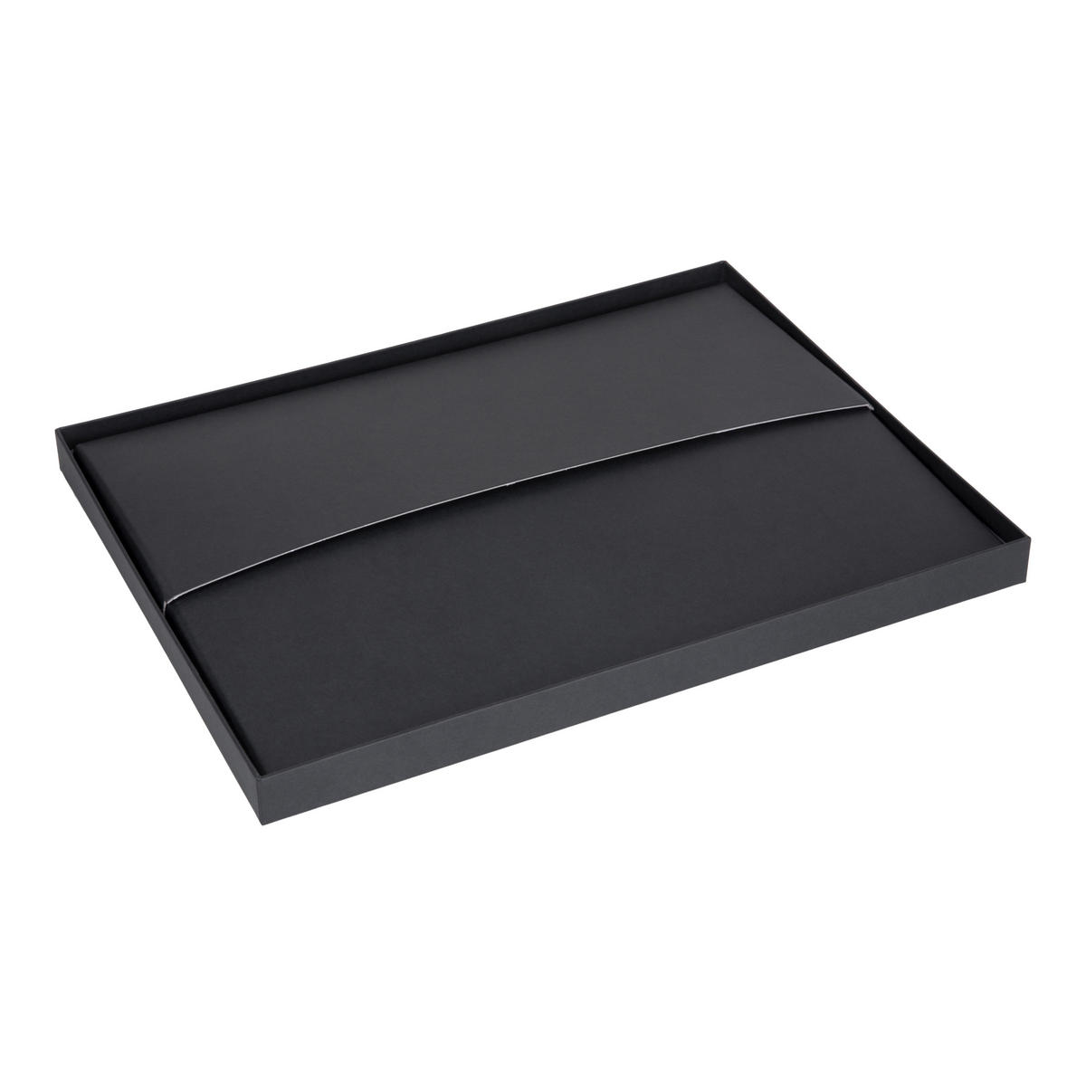 AUFBEWAHRUNGSBOX - Dunkelgrau, Basics, Karton/Papier (34.5/18.5/45cm)