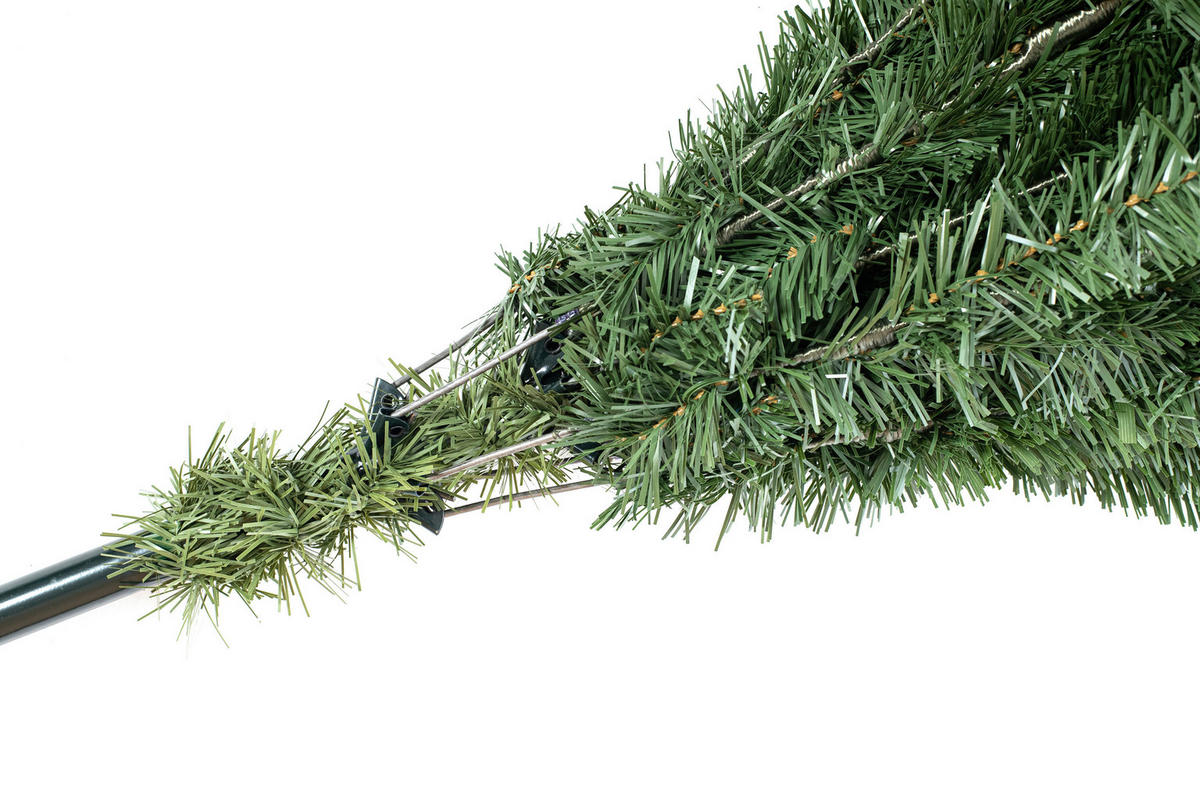 WEIHNACHTSBAUM 180 cm  - Grün, Basics, Kunststoff/Metall (180cm)