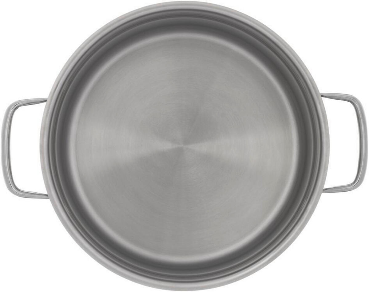 KOCHTOPFSET Compact Cuisine 4-teilig  - Edelstahlfarben, Basics, Metall (50,6/29,4/23,7cm) - WMF