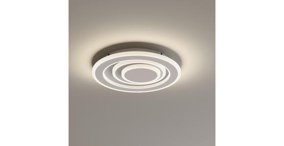 LED-DECKENLEUCHTE 30/6,5 cm   - Weiß, Basics, Kunststoff/Metall (30/6,5cm) - Novel