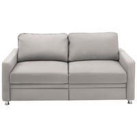 SCHLAFSOFA Naturfarben  - Naturfarben, KONVENTIONELL, Textil/Metall (206/90/100cm) - Beldomo Style