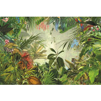 VLIESTAPETE INTO THE WILD  - Multicolor, Natur, Papier (368/248cm) - Komar