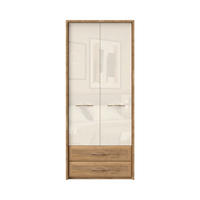 ORMAR SA KLASIČNIM VRATIMA bež  97/226/60 cm  - bež, Dizajnerski, metal/pločasti materijal (97/226/60cm)