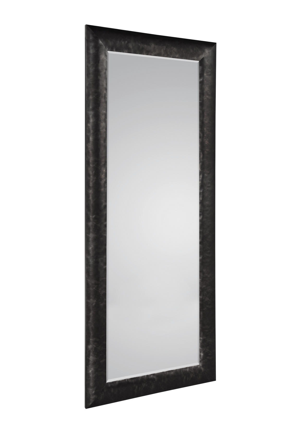 WANDSPIEGEL 90/190/3 cm    in rechteckig  - Schwarz, MODERN, Glas/Kunststoff (90/190/3cm) - Milino