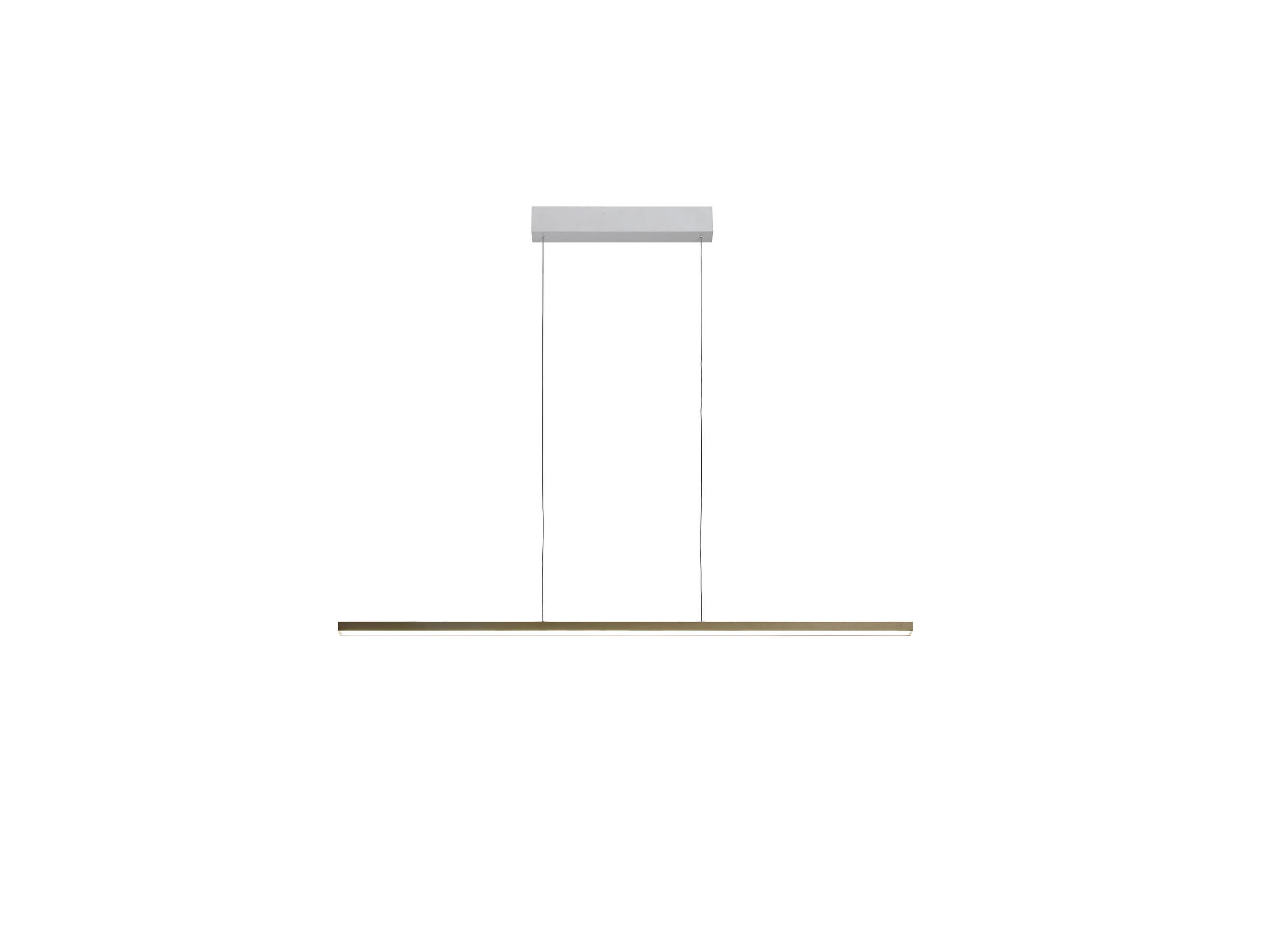 LED-HÄNGELEUCHTE 115/5/140 cm  - Platinfarben, Design, Metall (115/5/140cm) - BOPP