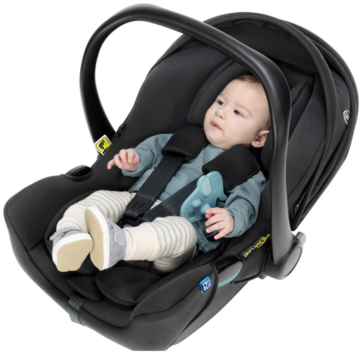 KINDERSITZ-SET Snug Turn Bundle Midnight   - Schwarz, Basics, Kunststoff/Textil (66/43/58cm) - Graco