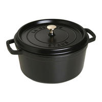 SCHMORTOPF Staub - LA COCOTTE 6,7 L  - Schwarz, Basics, Metall (28cm) - Staub