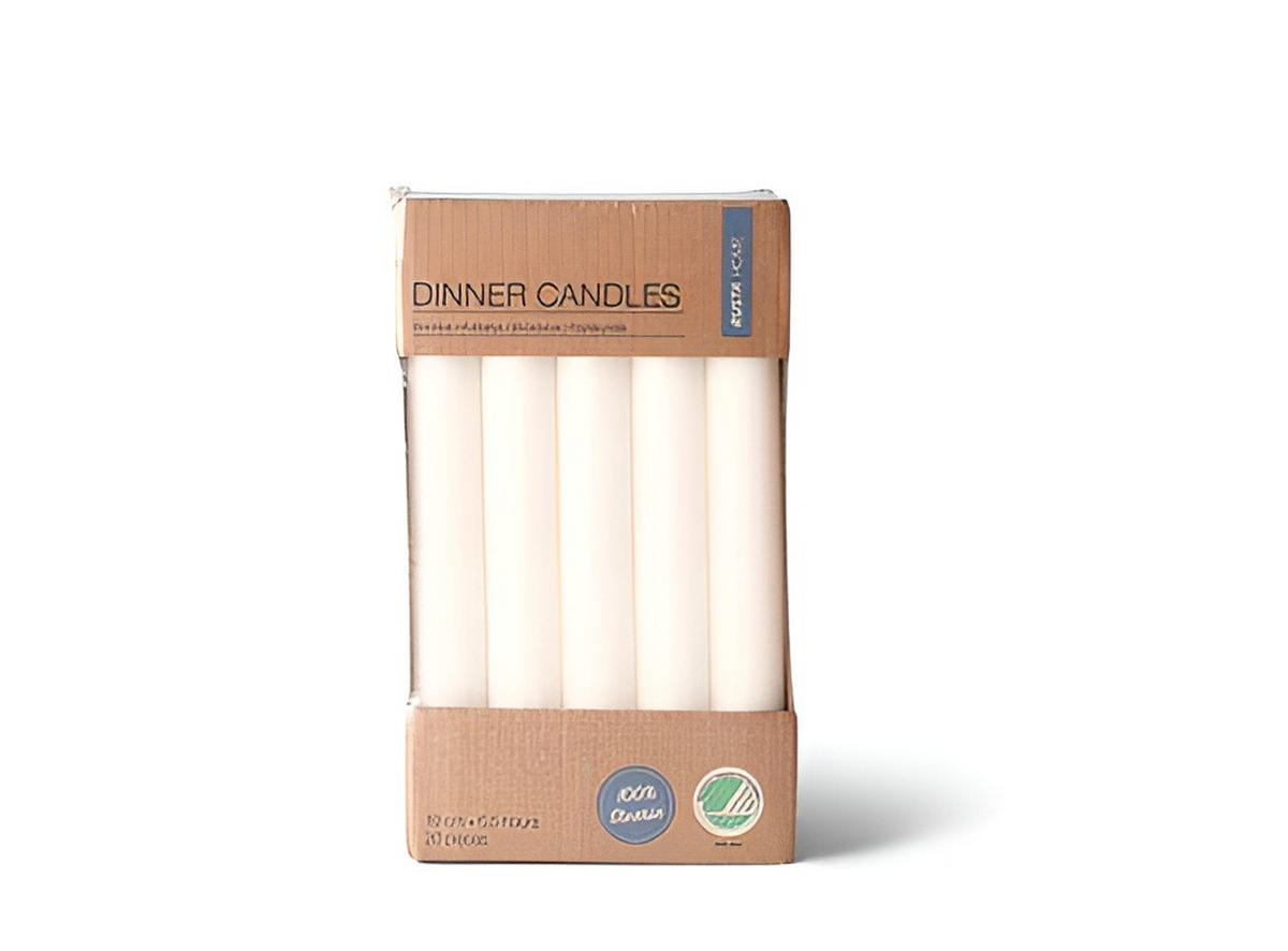 KRONLJUS SET 2,2/19 cm  - vit, Basics (2,2/19cm) - Best Price