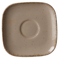 UNTERTASSE Casa    - Braun/Grau, Trend, Keramik (14/14cm) - Ritzenhoff Breker