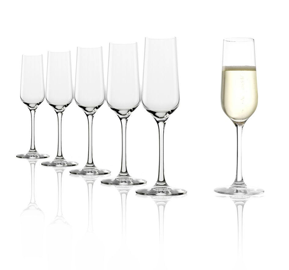 GLÄSERSET Revolution 6-teilig  - Klar, Design, Glas (200ml) - Stölzle
