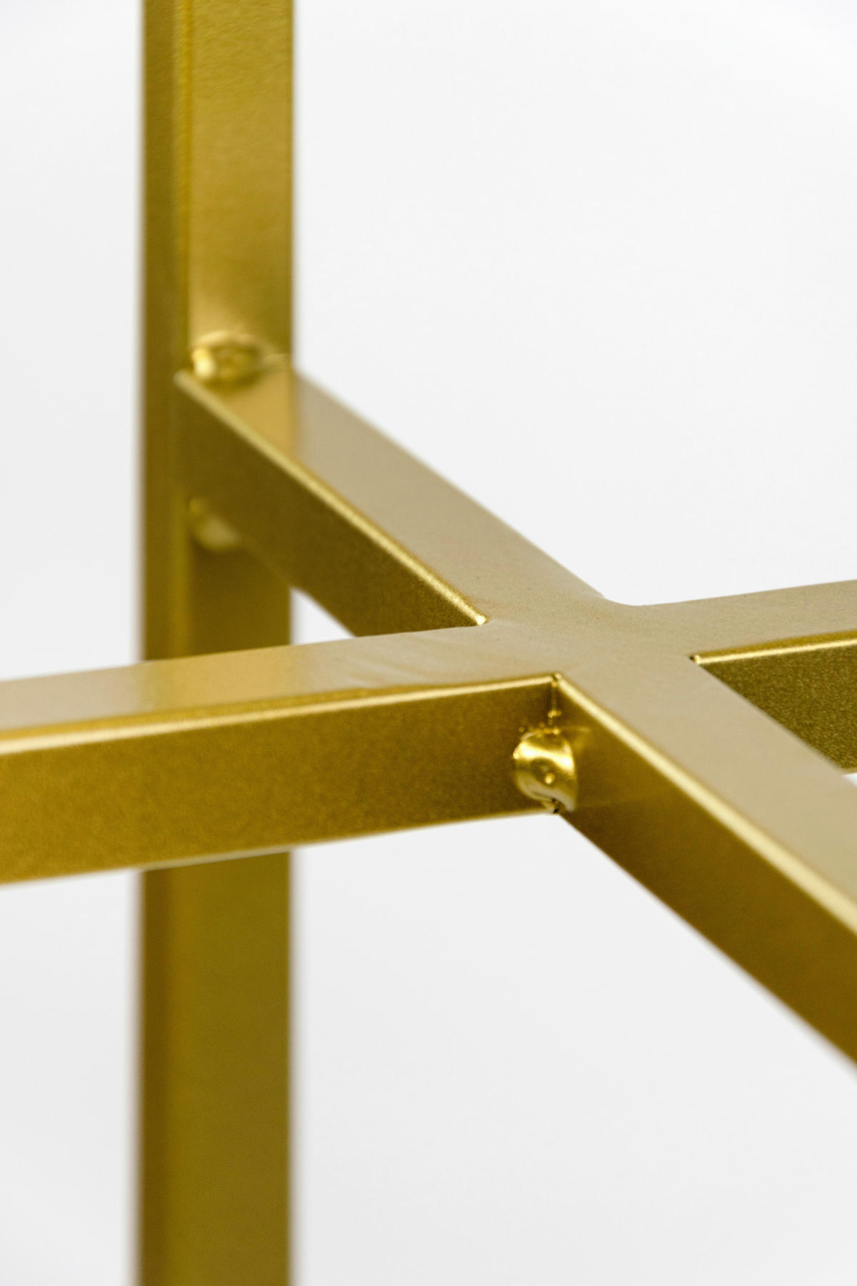 BLUMENSTÄNDER Metall  - Goldfarben, Basics, Metall (22/60/22cm)