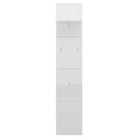 GARDEROBENPANEEL  in 30/152/23 cm  - Weiß Hochglanz, MODERN, Holzwerkstoff (30/152/23cm) - Boxxx