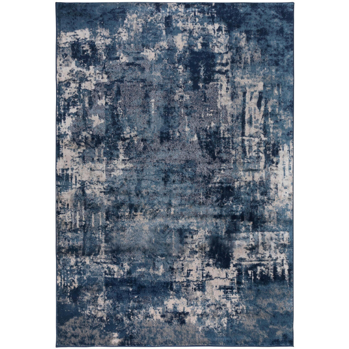 WEBTEPPICH 200/290 cm Wonderlust Dunkelblau  - Dunkelblau, KONVENTIONELL, Textil (200/290cm) - Xora