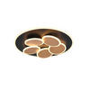 LED-DECKENLEUCHTE 49/7.5 cm   - Goldfarben/Schwarz, Design, Metall (49/7.5cm) - Trio Leuchten
