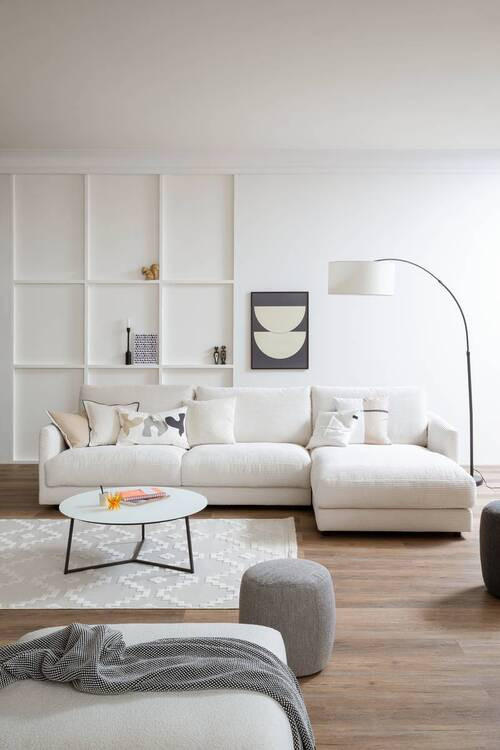 WEBTEPPICH 80/150 cm Summer Creme  - Creme, KONVENTIONELL, Textil (80/150cm) - Schöner Wohnen